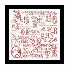 Antique Character Sampler Aida Набор для вышивки крестом Thea Gouverneur gouverneur_2093A