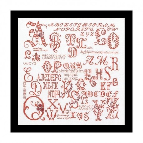 Antique Character Sampler Aida Набір для вишивання хрестиком Thea Gouverneur gouverneur_2093A