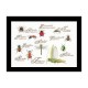 Insect Panel Linen Набор для вышивки крестом Thea Gouverneur gouverneur_3029