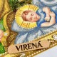 Святое семейство (цветное) Схема-икона для вышивания бисером ТМ VIRENA А3Р_329