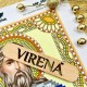 Святой пророк Илья Схема-икона для вышивания бисером ТМ VIRENA А5Р_333