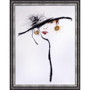 Набір для вишивання Design Works 2554 Black Hat Elegance
