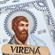 Святой апостол Матвей в серебре Схема для вышивания бисером ТМ VIRENA А5Р_338