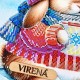 Зайчик с кофе Схема для вышивания бисером ТМ VIRENA КВ 3004