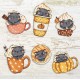 Pumpkin Cup Kitties Kit Набір для вишивання хрестиком LETISTITCH L8092