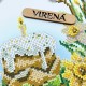 Рушник до Великодня на кошик Заготовка для вишивки бісером Virena РКВ_090