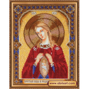 Набор для вышивания Абрис Арт АВ-331 Икона Богоматери «В родах помощница»