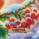 Пташка на гілці Схема для вишивання бісером ТМ VIRENA КВ 3011