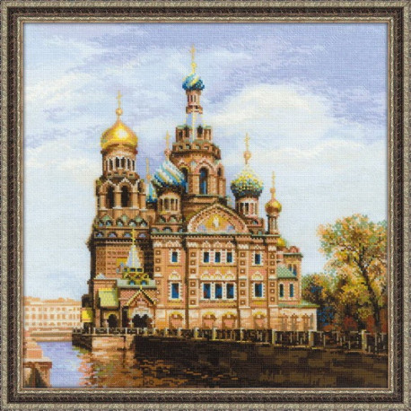 Набір для вишивки хрестиком Ріоліс 1 548 Санкт-Петербург. Храм