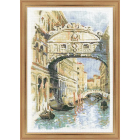 Набор для вышивки крестом Риолис 1552 Венеция. Мост вздохов