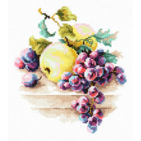 Набір для вишивки хрестиком Чудова голка 50-05 Виноград і яблука
