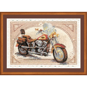 Набор для вышивки крестом Риолис РТ-0032 Harley Davidson фото