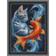 Кошачьи мечты Электронная схема для вышивания крестиком Инна Холодная К-132ИХ