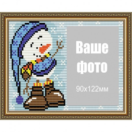 Снеговик Набор паспарту для фото ArtSolo АТ6307