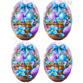 Писанки Схема для вишивання бісером Biser-Art B388ба