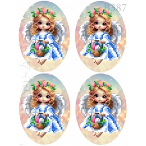 Писанки Схема для вишивання бісером Biser-Art B389ба
