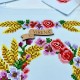 Спасовський рушник на кошик (дитячий) Заготовка для вишивки бісером Virena РКМ_066