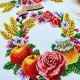 Спасовський рушник на кошик (дитячий) Заготовка для вишивки бісером Virena РКМ_066