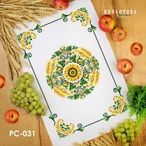 Спасівський Заготовка для вишивання бісером рушника ТМ КОЛЬОРОВА РС-031