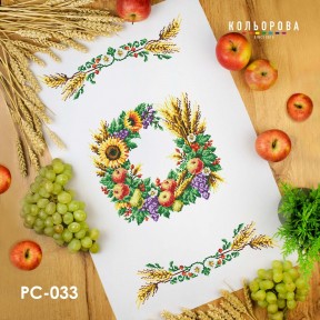 Спасовский Заготовка для вышивания бисером рушника ТМ КОЛЬОРОВА РС-033