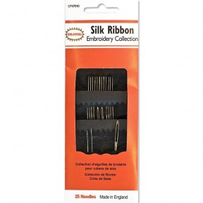 Silk Ribbon Embroidery Set (25шт) Набір голок Colonial Needle CF47010