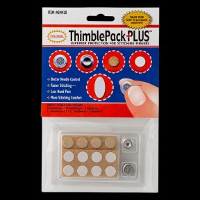 Набір асорті наперсток самоклеючих багаторазових 36шт "Thimble Pack Plus" Colonial Needle SM420