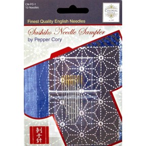 Sashiko Collection (10шт) Набір голок для сашіко Colonial Needle CN-PC-1