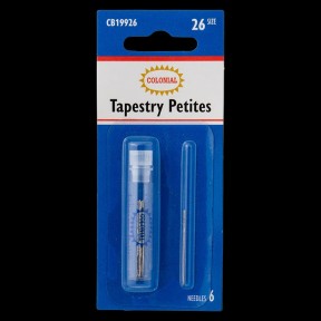 Tapestry Petites №26 (6шт) Набір коротких голеленових голок Colonial Needle CB19926