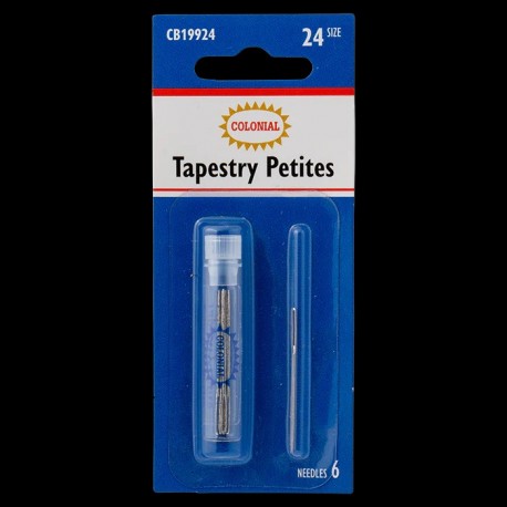 Tapestry Petites №24 (6шт) Набір коротких гобеленових голок Colonial Needle CB19924