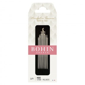 Milliners №3/9 (15шт.) Набір капелюшних голок для шиття Bohin 00668