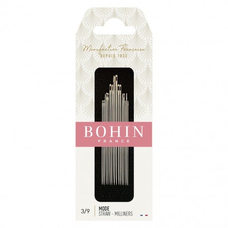 Milliners №3/9 (15шт.) Набір капелюшних голок для шиття Bohin 00668
