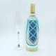 Фартук для бутылки (голубой) Заготовка для вышивки бисером Virena ФПВ_051