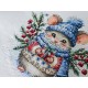 Рождественская магия. Christmas Magic Набор для вышивания крестом AVA P027