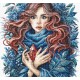 Карминея Хранительница кристалла Вермилион. Carmínea: Guardian of the Bermejo Crystal Набор для вышивания крестом AVA P032