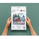 Червона хатина під снігом. The Red Cabin under the Snow Набір для вишивання хрестиком AVA P044