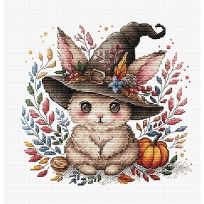 Чарівний кролик восени. Magic Bunny in Autumn Набір для вишивання хрестиком AVA P075