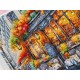 Кофе осенью. Coffee in Autumn Набор для вышивания крестом AVA P051