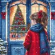 ПРЕДЗАКАЗ Рождественская надежда. Christmas Hope Набор для вышивания крестом AVA P082