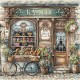 Стара пекарня. The Old Bakery Набір для вишивання хрестиком AVA P100