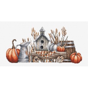 Осінні подарунки. Autumn Gifts Набір для вишивання хрестиком AVA P015