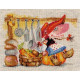 Набор для вышивки крестом Алиса 0-129 Овощная кладовушка фото