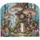 Деревня фей. Fairy Village Набор для вышивания крестом AVA P071