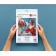 Леді у червоному. Lady in Red Набір для вишивання хрестиком AVA P134