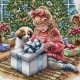 ПРЕДЗАКАЗ Особенный подарок. A Special Gift Набор для вышивания крестом AVA P087