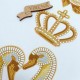 Лебеді у золоті. Весільний рушник Заготовка для вишивання бісером Virena РВВ_067