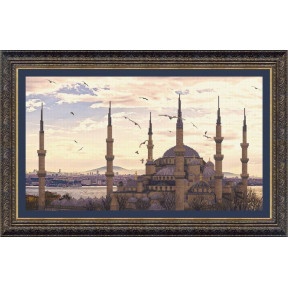 Набор для вышивки крестом Чарівна Мить ВТ-516 Мечеть Султанахмет