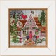 Праздничный коттедж феи Набор для вышивания крестом Mill Hill MH142533