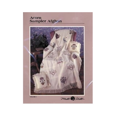 Acorn Afghan Sampler Буклет Mill Hill MHP1