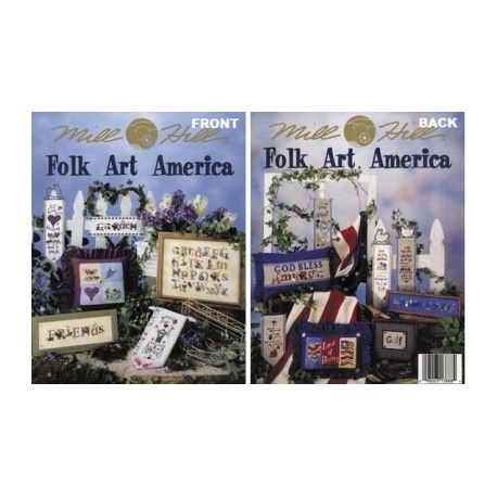 Folk Art America Буклет Mill Hill MHP88