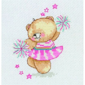 Набір для вишивання Anchor FRC226 Little Cheerleader / Маленька вболівальниця